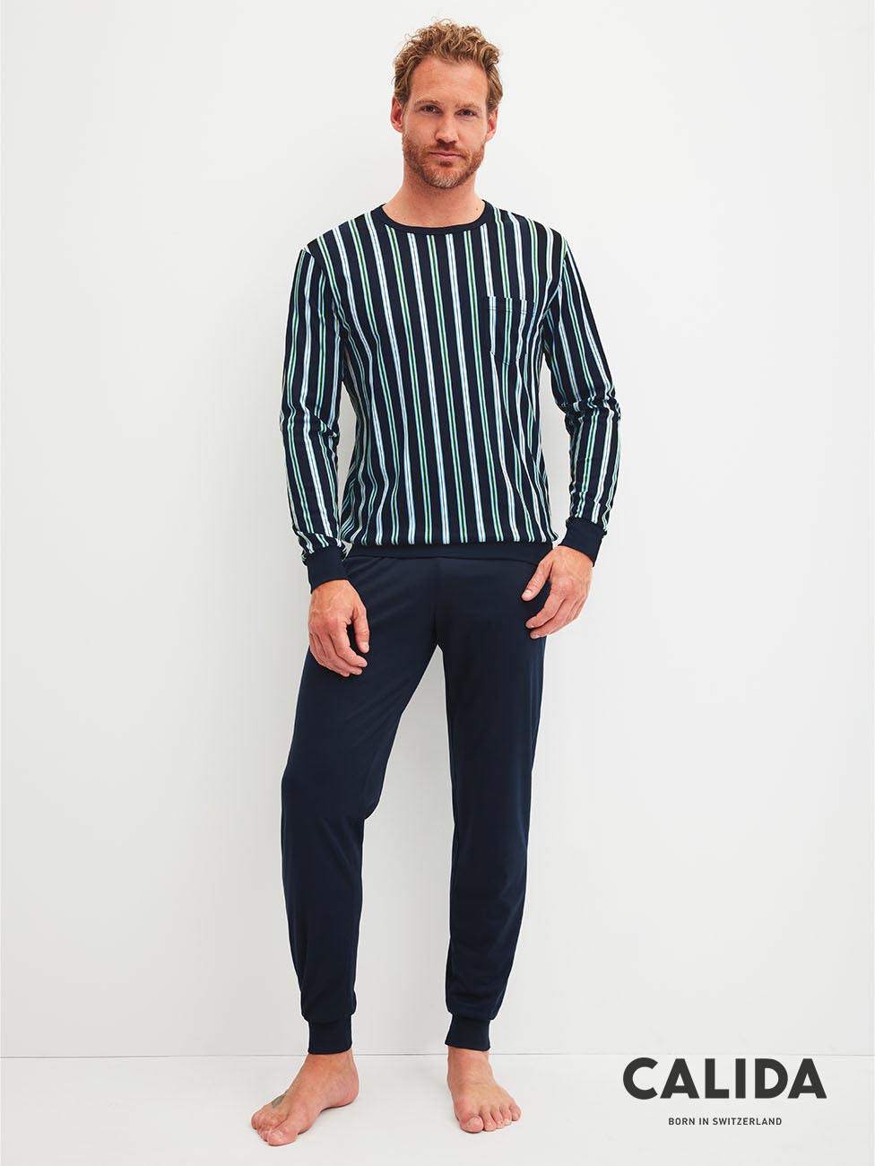 Calida Relax Choice Cuffed Pyjamas