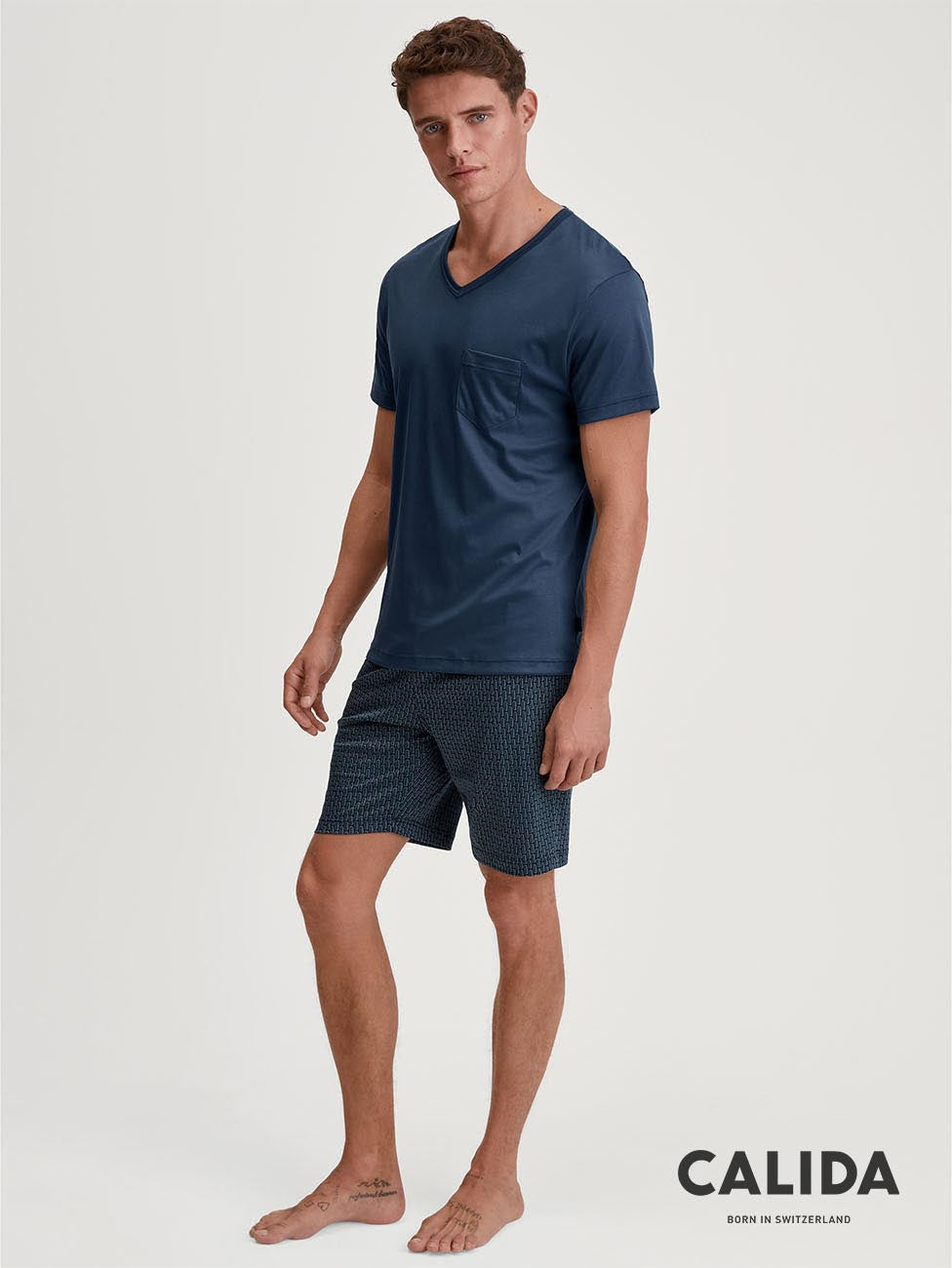 Calida Relax Superlight Men Short Pyjamas