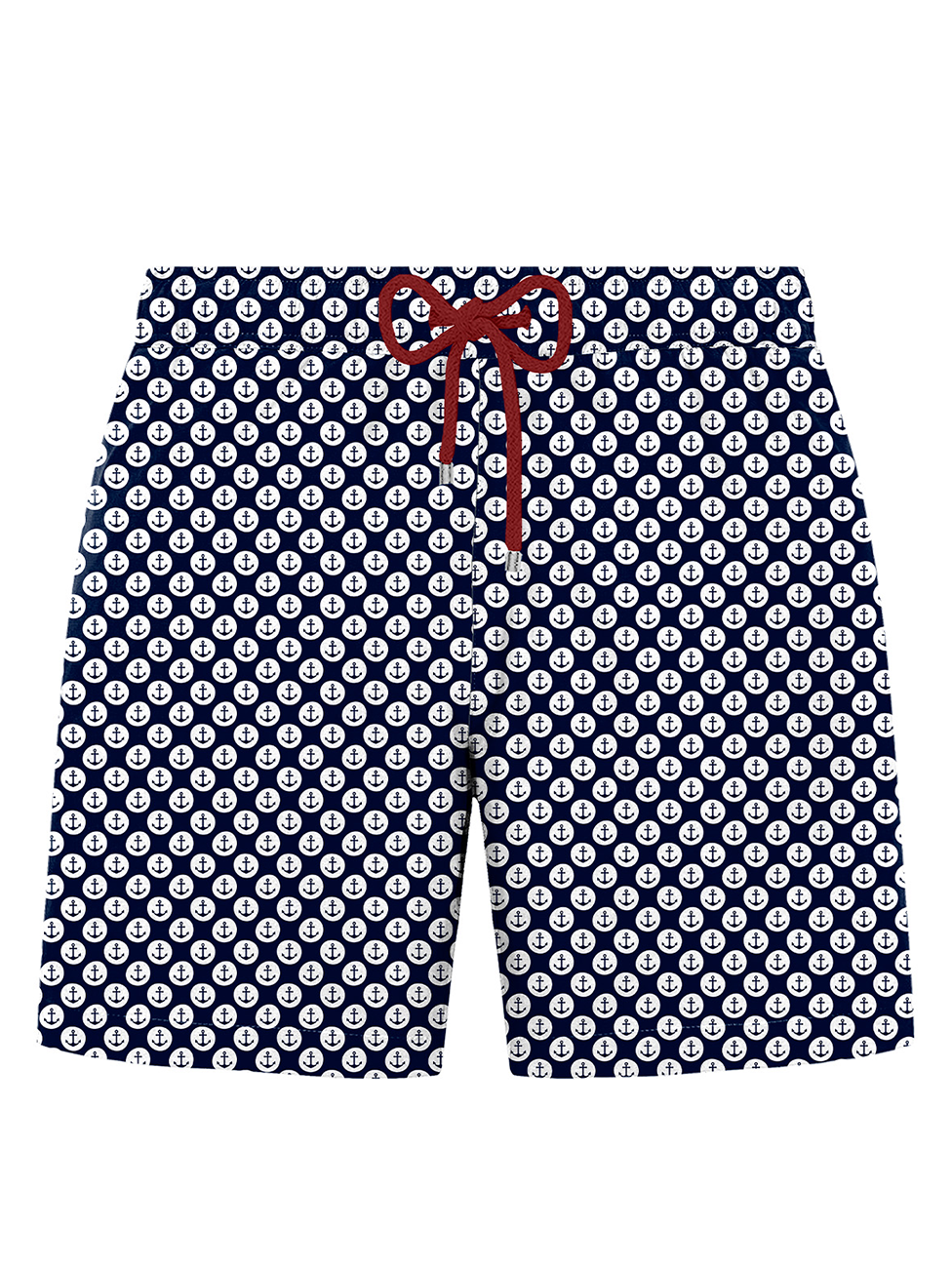 John Frank Gts All Over Printed Anchor Swimshorts