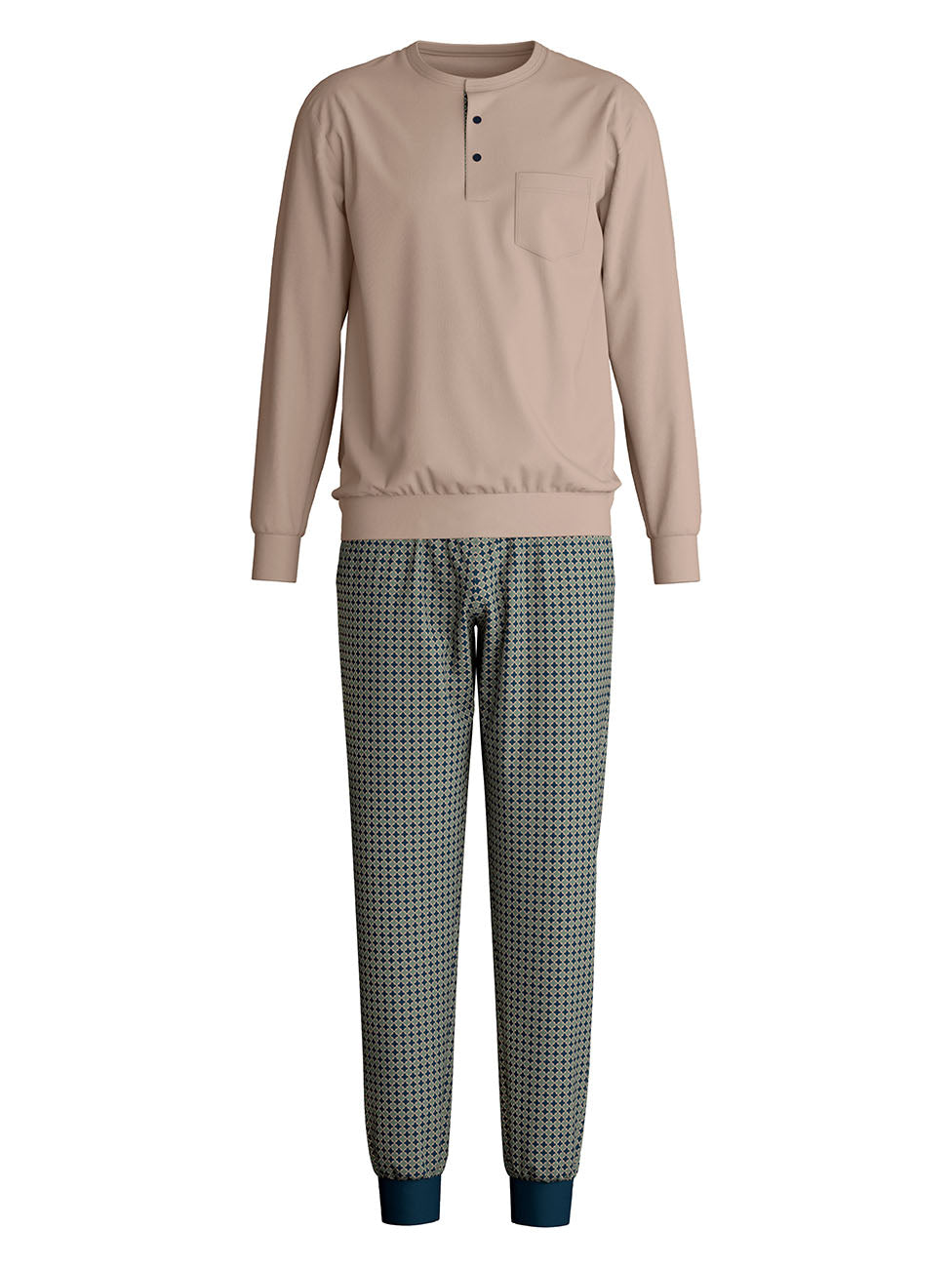 Calida Relax Choice 1 Cuffed Pyjamas