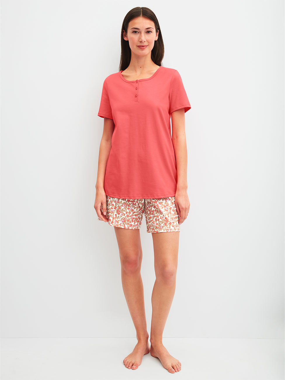 Calida Flower Nights Women Short Pyjamas