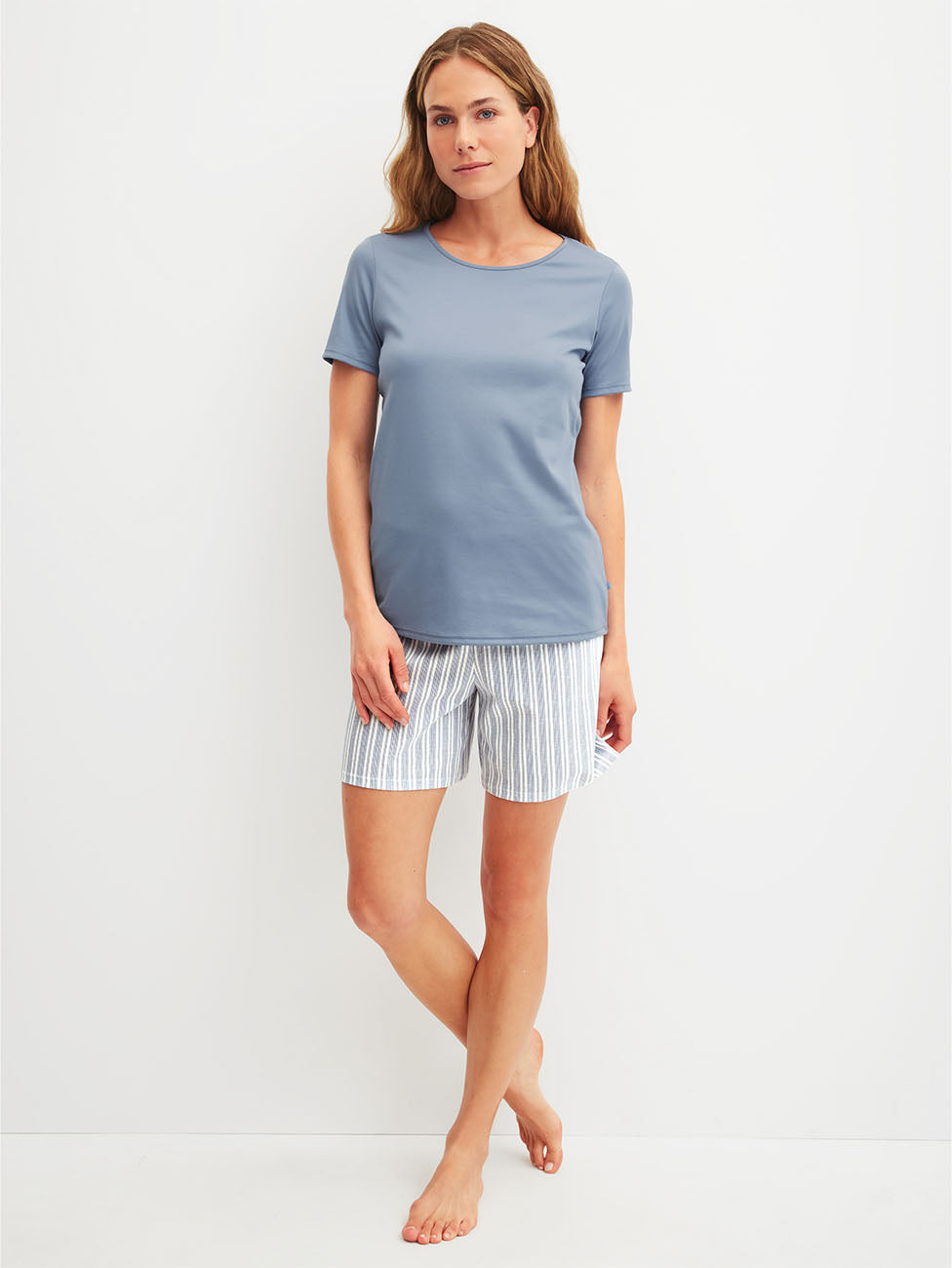 Calida Striped Dreams Short Pyjamas