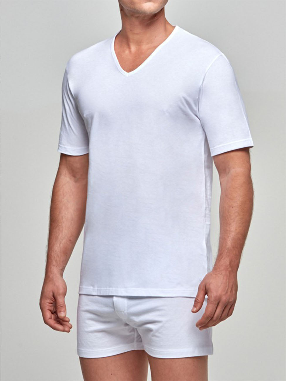 Impetus Pure Cotton Men's V-Neck T-Shirt