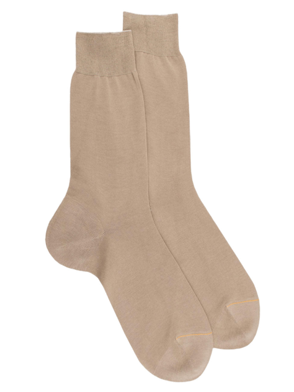 Doré Doré Men's Luxury Fine Cotton Lisle Ribbed Socks