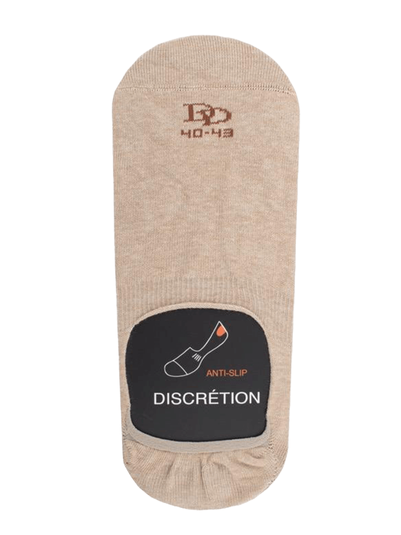 Doré Doré Men's Egyptian Cotton No Show Socks