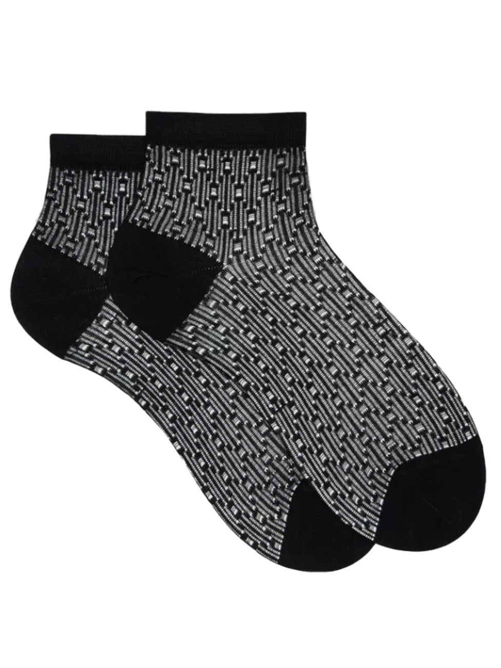 Doré Doré Sheer Detailing Women's Short Socks