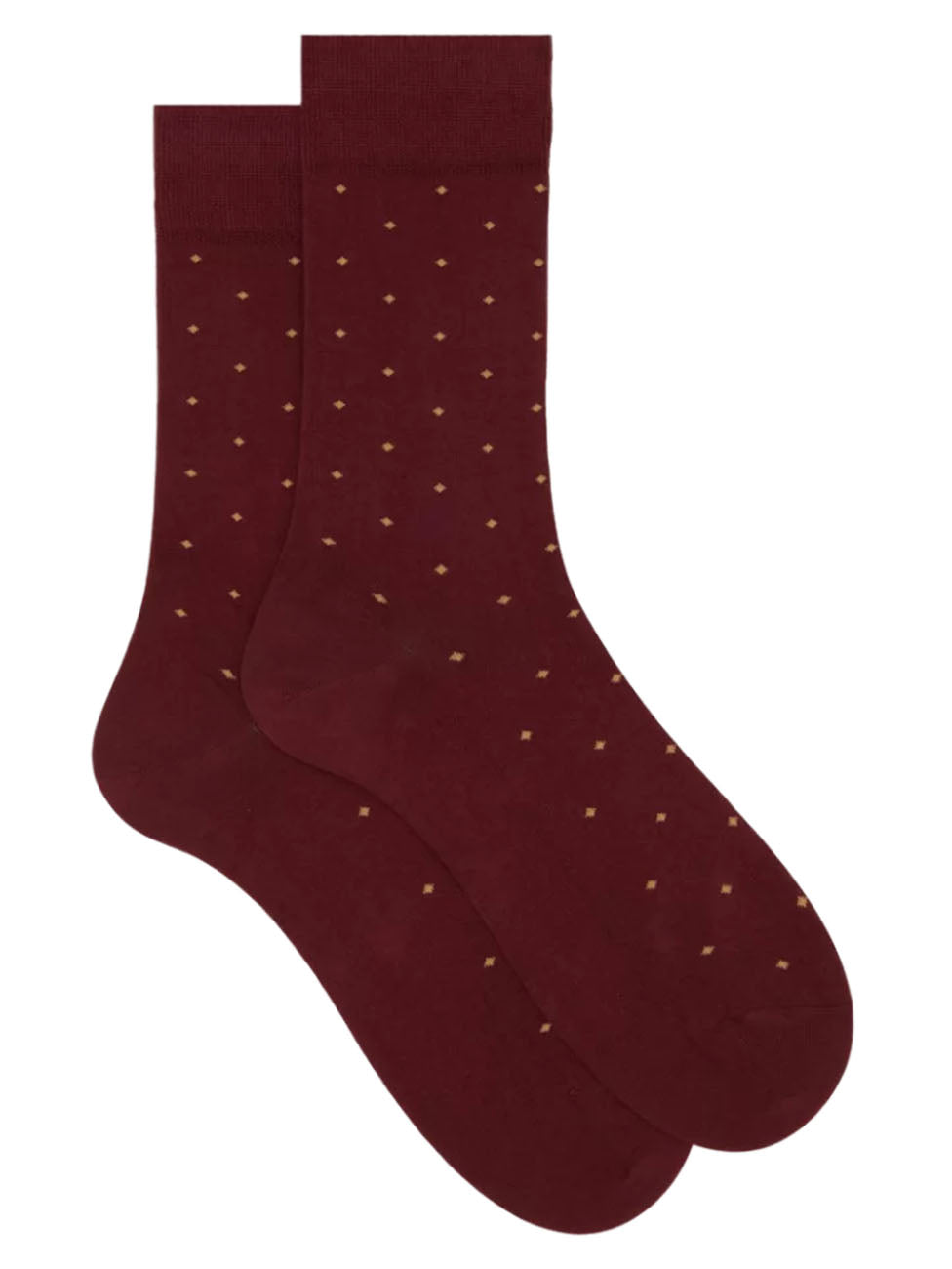 Doré Doré Diamond Pattern Men's Socks