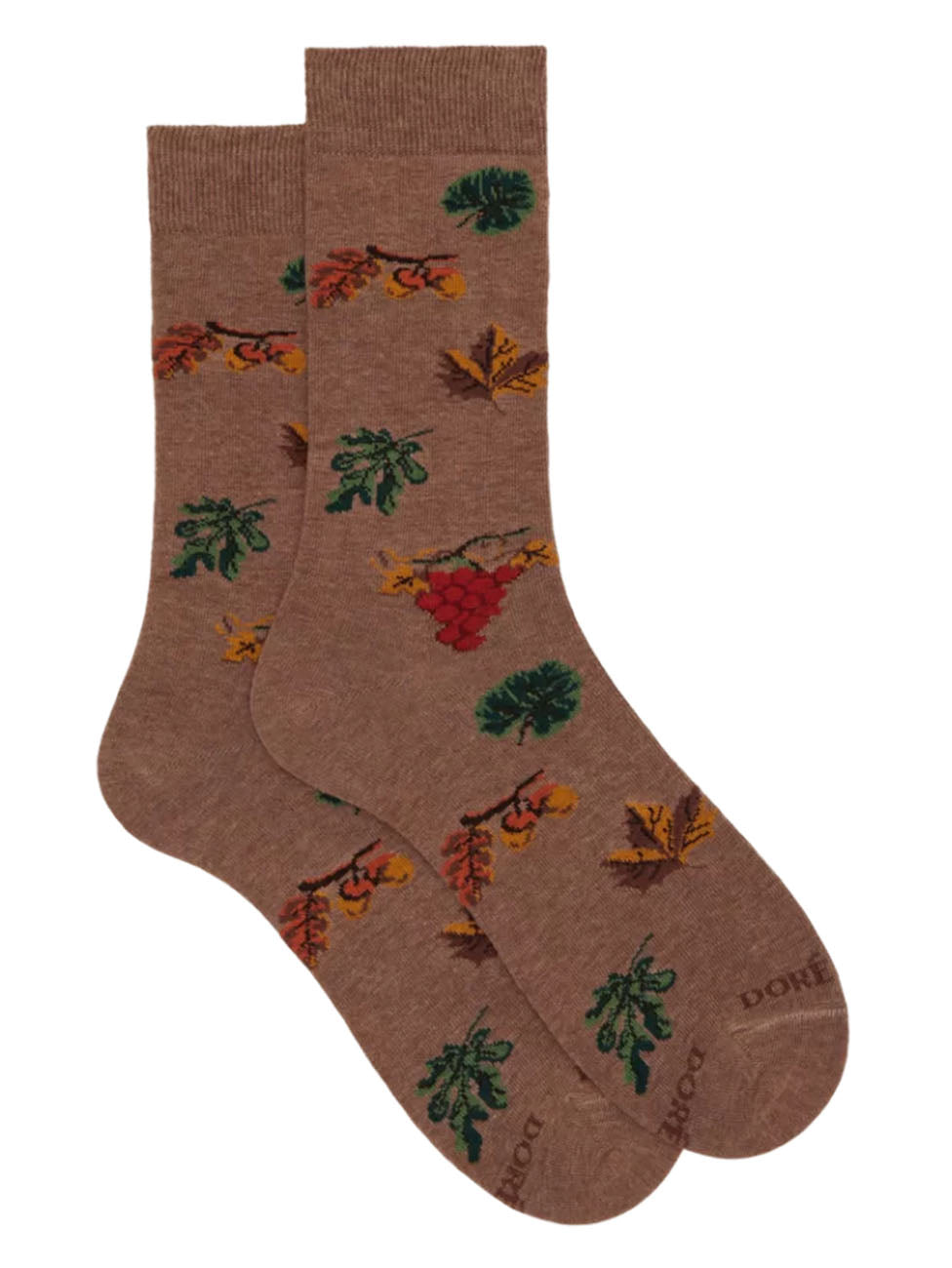 Doré Doré Grape Cluster Pattern Men's Socks