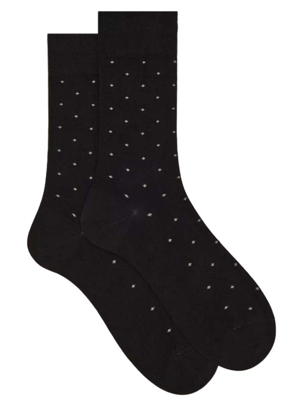 Doré Doré Diamond Pattern Men's Socks