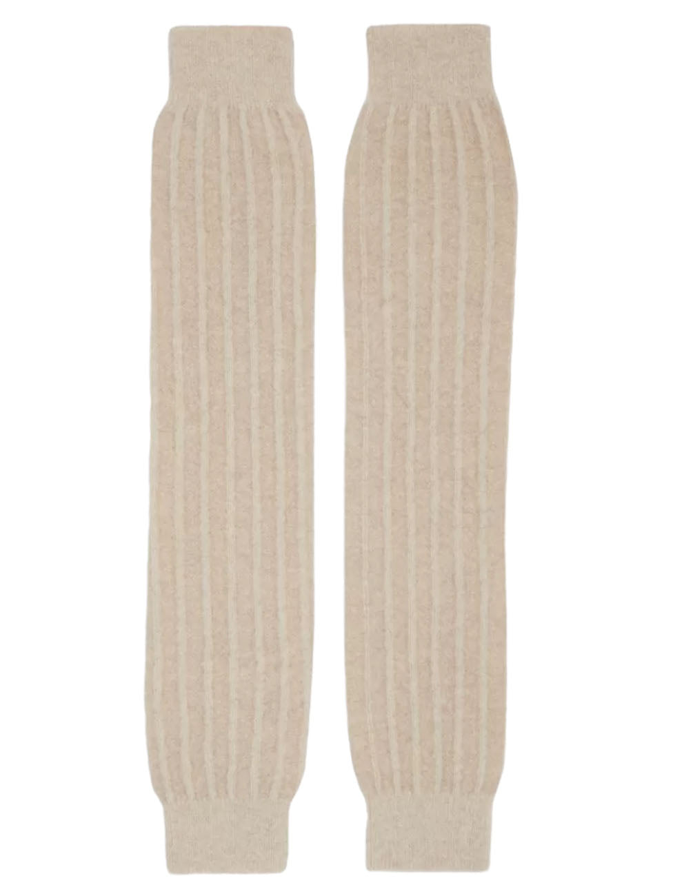 Doré Doré Women's Ribbed Polar Wool Leg Warmers