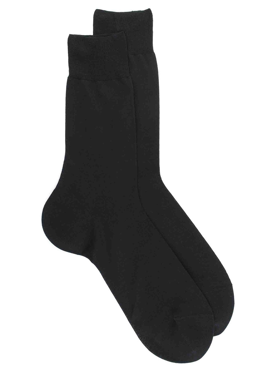 Doré Doré Men's Fine Mercerized Cotton Lisle Jersey Knit Socks