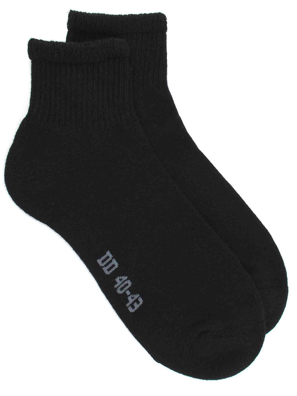 Doré Doré Men's Sport Ankle Socks With Terry Sole