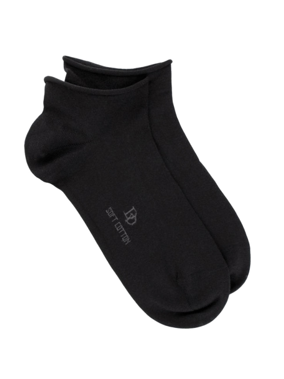 Doré Doré Ankle Socks With Roll-Top In Jersey Knit