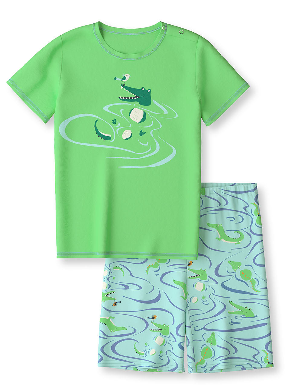 Calida Toddlers Crocodile Short Pyjamas
