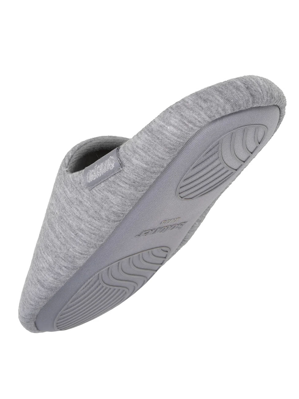 Isotoner Gris Chine Mule Slippers