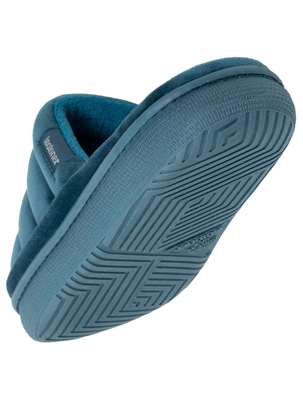 Isotoner Xtra Comfort Bleu Canard Slippers