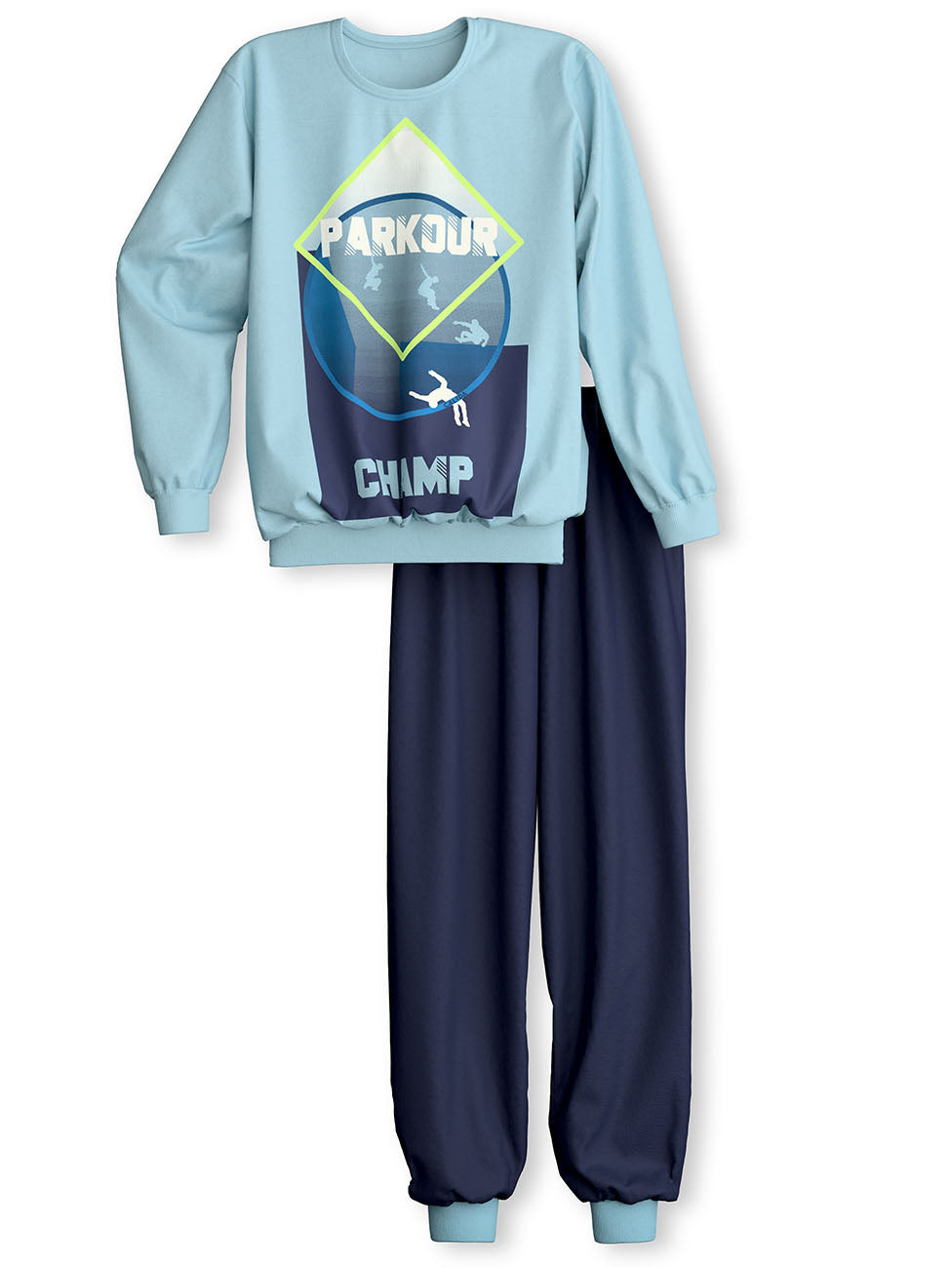 Calida Kids Parkour Cuffed Pyjama