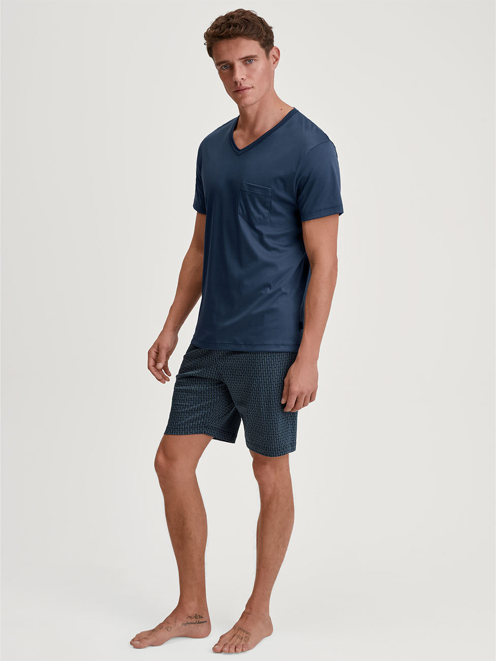 Calida Relax Superlight Men Short Pyjamas