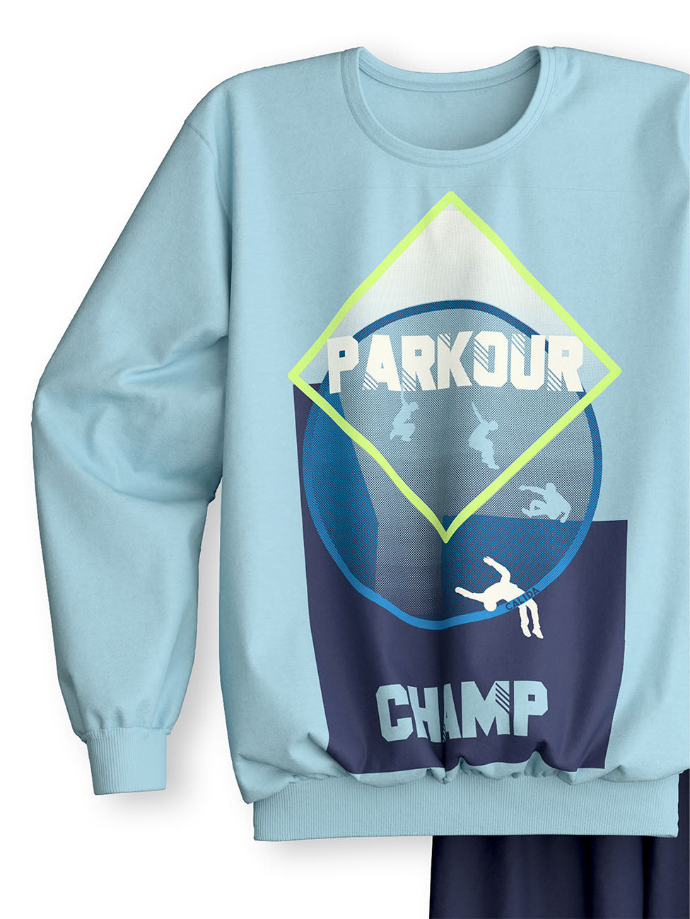 Calida Kids Parkour Cuffed Pyjama
