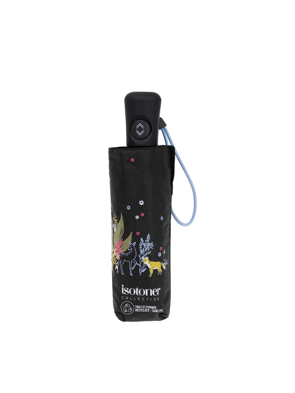 Isotoner Mini Auto Deer Frieze Umbrella