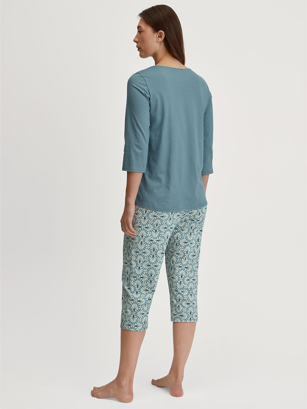 Calida Ornament Nights Women 3/4 Pyjamas