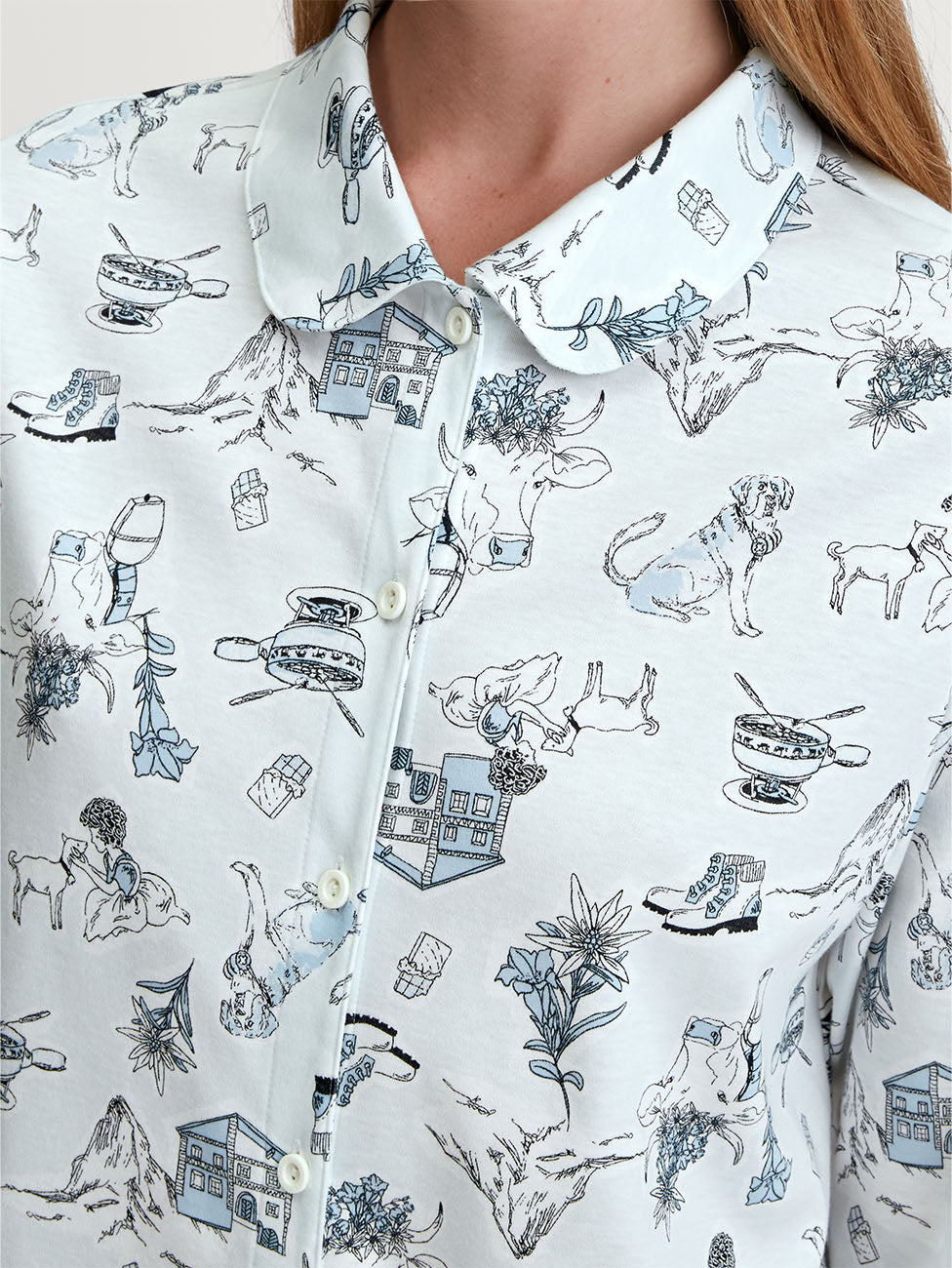 Calida Swiss Resort Button-Up Pyjama
