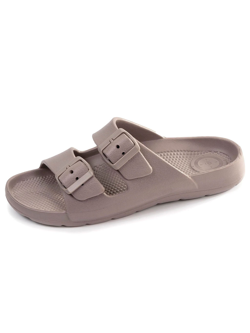 Isotoner Women's Adjustable Taupe Flip-Flops
