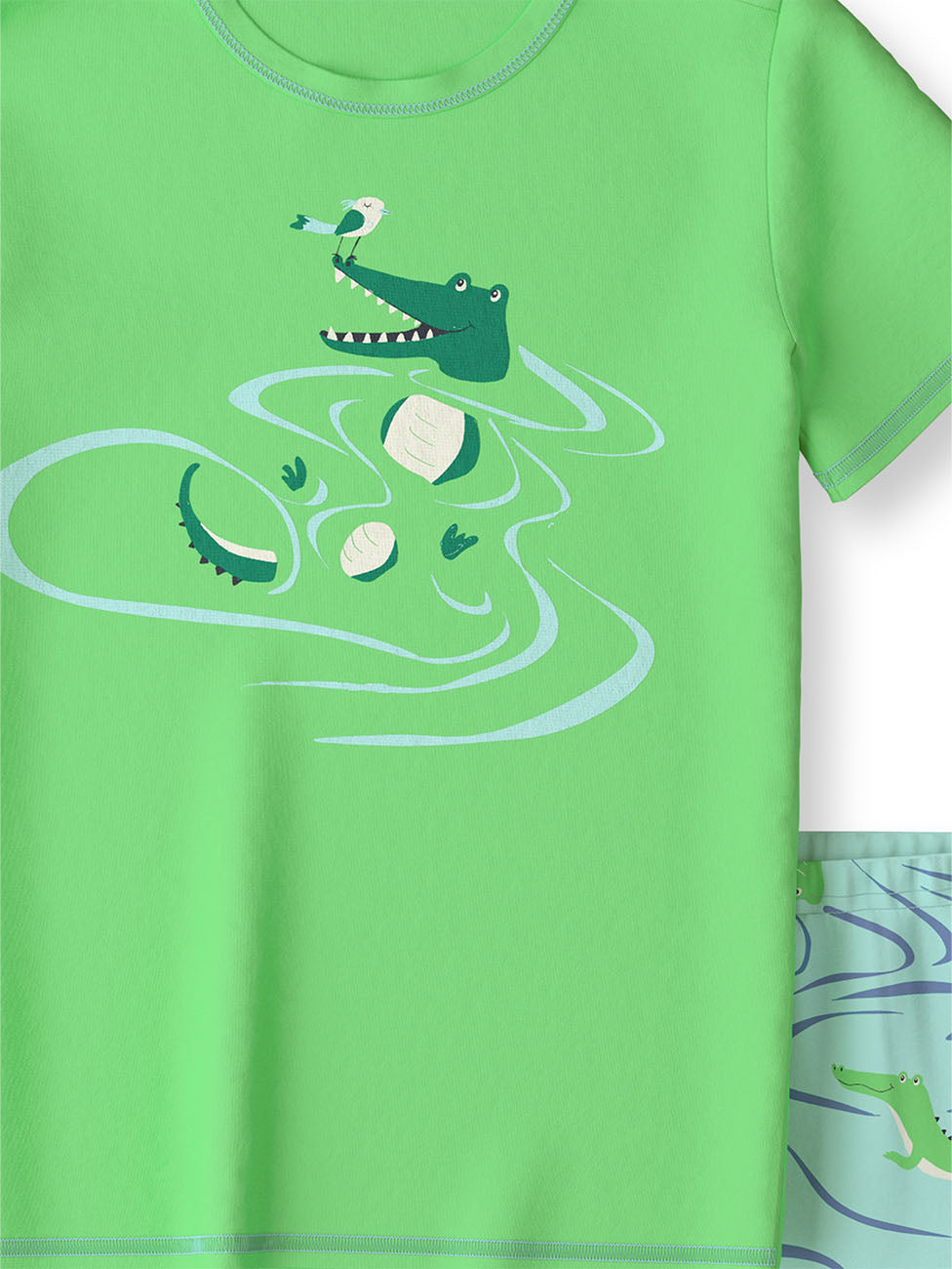 Calida Toddlers Crocodile Short Pyjamas