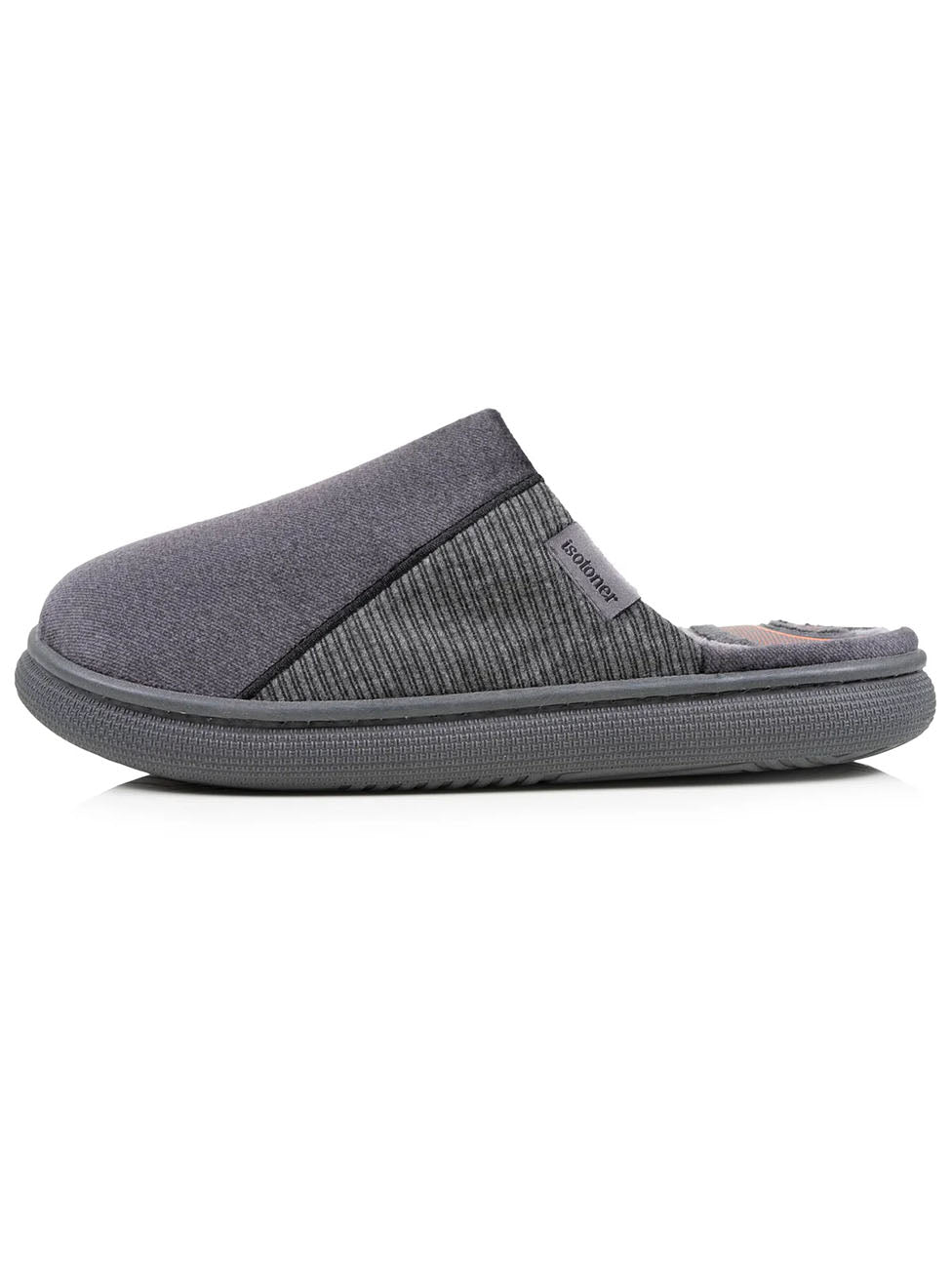 Isotoner Xtra Comfort Gris Chine Slippers