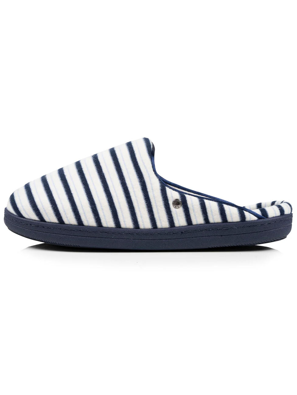 Isotoner Blue Striped Slippers