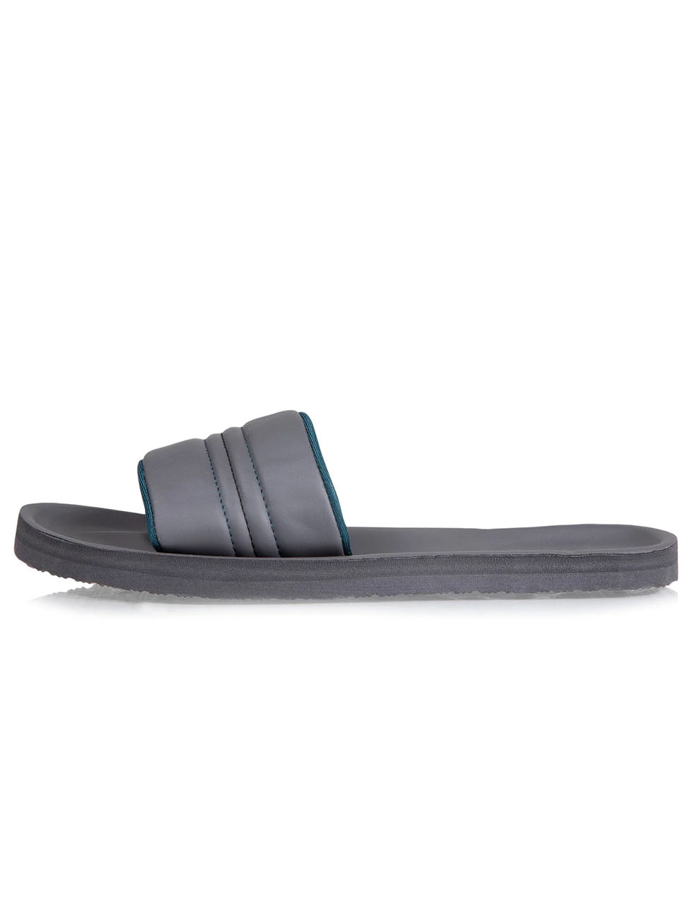 Isotoner Men's Grey Flip-Flop Mules