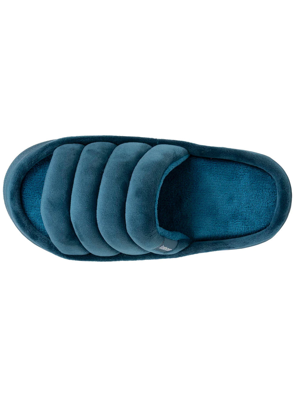 Isotoner Xtra Comfort Bleu Canard Slippers