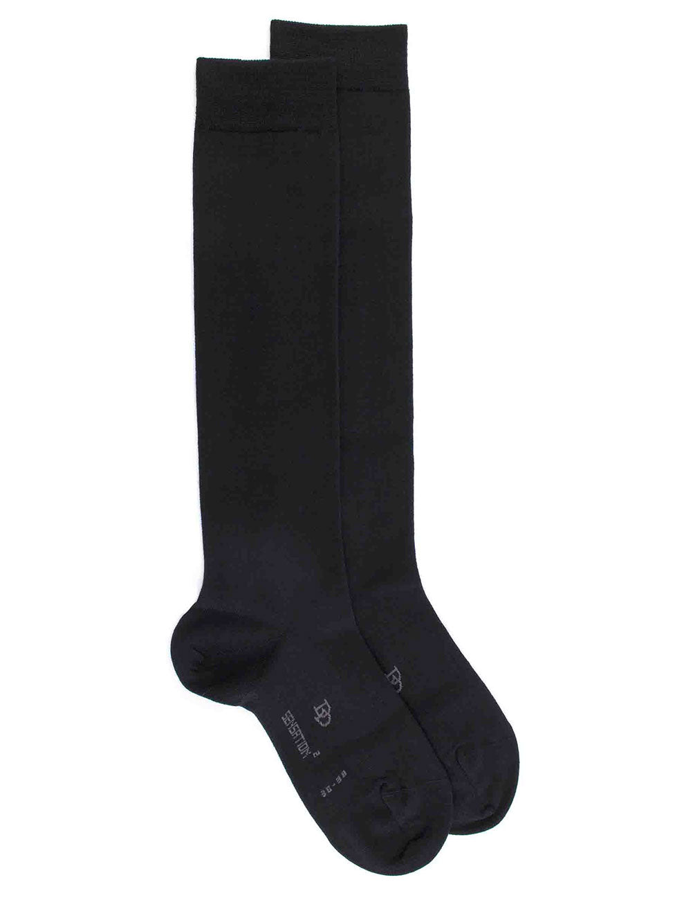 Doré Doré Wool And Cotton Jersey Knit Knee-High Socks