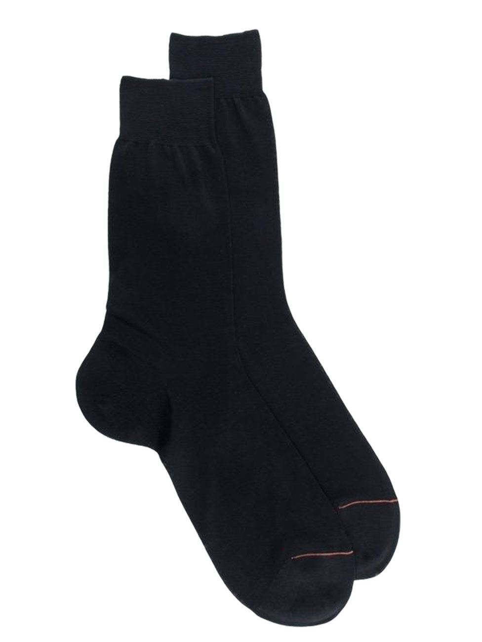 Doré Doré Men's Luxury Fine Cotton Lisle Ribbed Socks