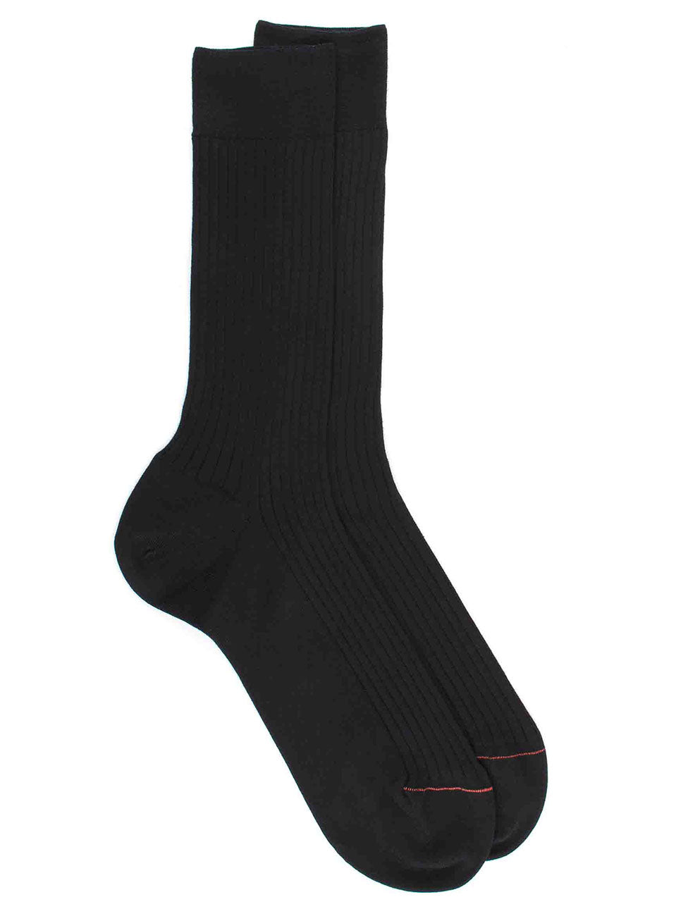 Doré Doré Men's Luxury Fine Egyptian Cotton Ribbed Socks