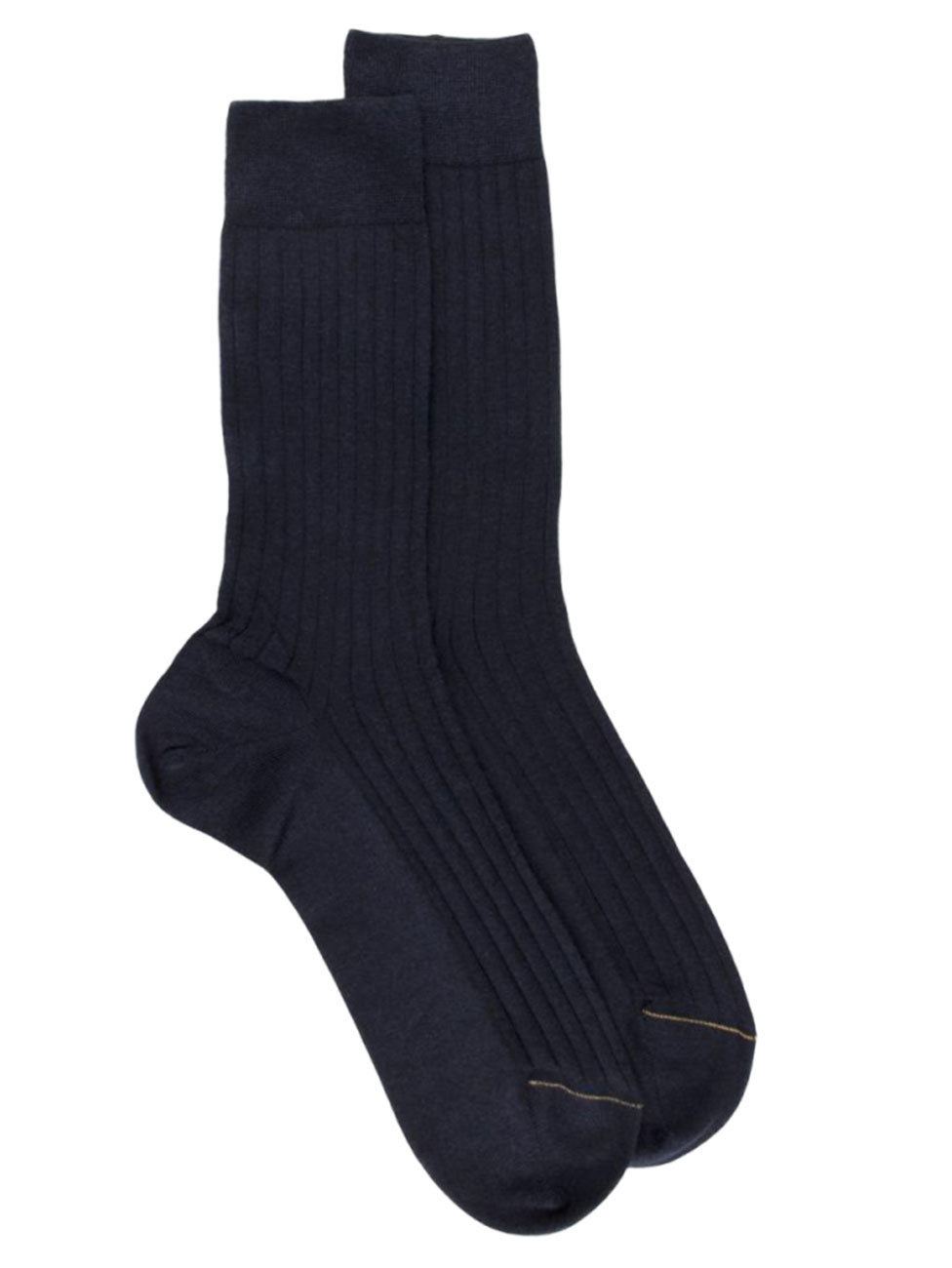 Doré Doré Men's Luxury Cashmere And Silk Ribbed Socks