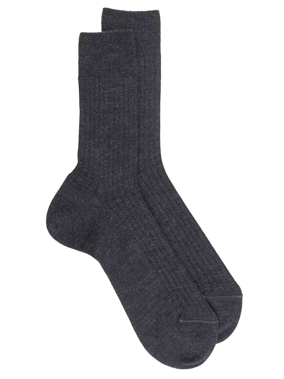 Doré Doré Men's Merino Wool Ribbed Socks