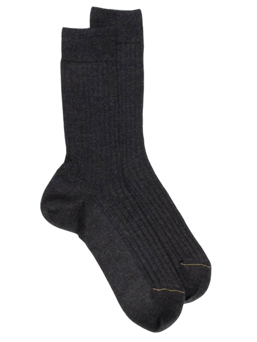 Doré Doré Men's Luxury Cashmere And Silk Ribbed Socks