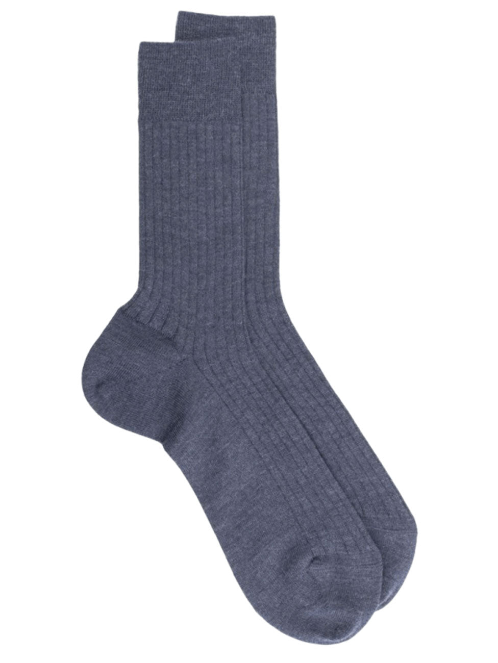 Doré Doré Men's Merino Wool Ribbed Socks