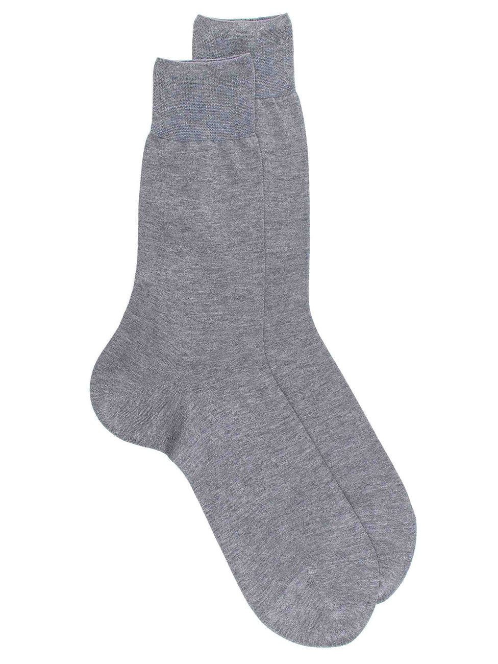 Doré Doré Men's Fine Mercerized Cotton Lisle Jersey Knit Socks