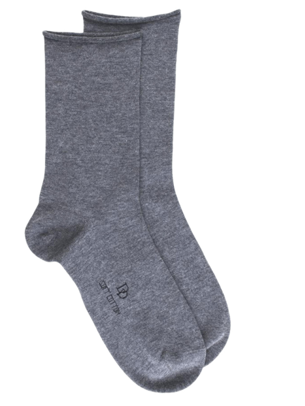 Doré Doré Soft Cotton Socks With Rolled Edges