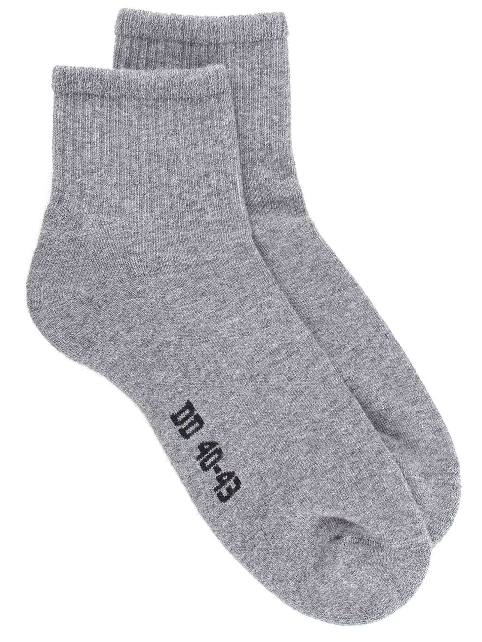 Doré Doré Men's Sport Ankle Socks With Terry Sole