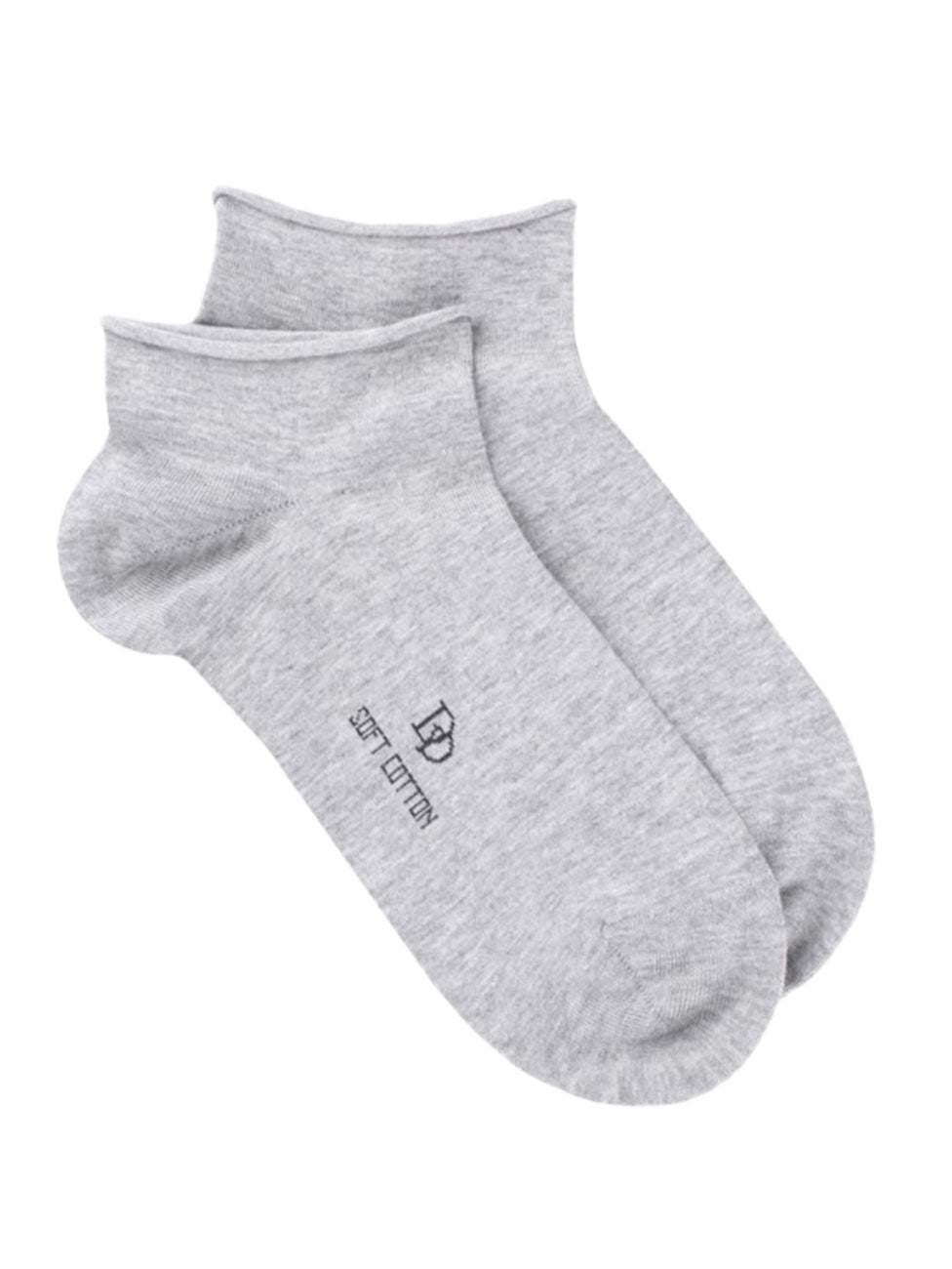 Doré Doré Ankle Socks With Roll-Top In Jersey Knit