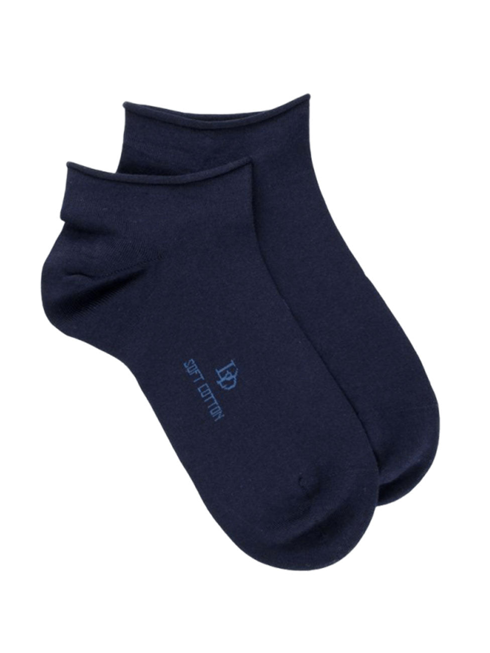 Doré Doré Ankle Socks With Roll-Top In Jersey Knit