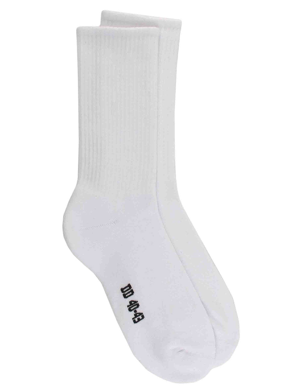 Doré Doré Men's Cotton Ribbed Sport Sock With Terry Sole