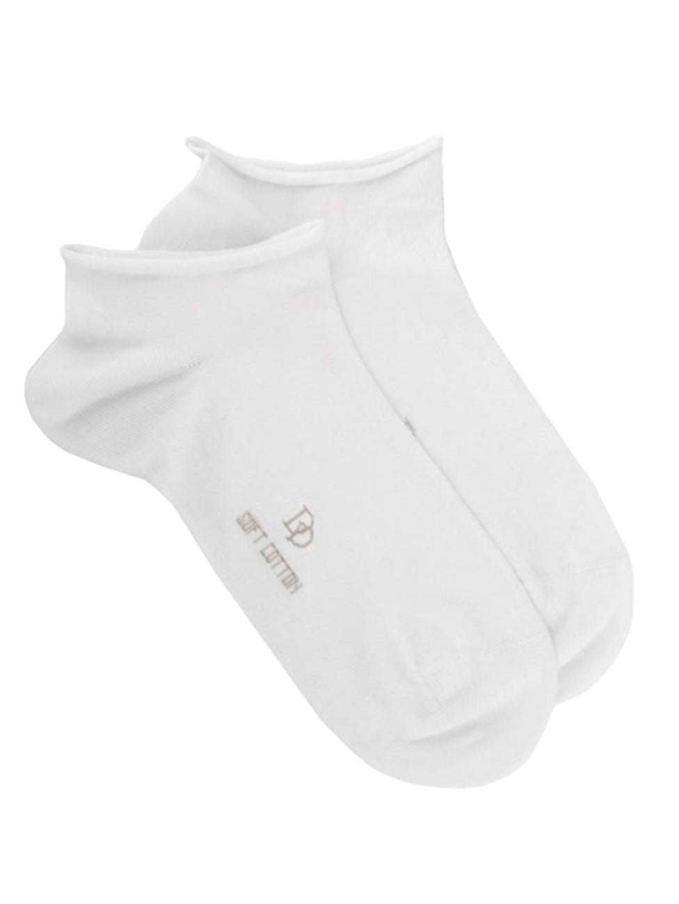 Doré Doré Ankle Socks With Roll-Top In Jersey Knit