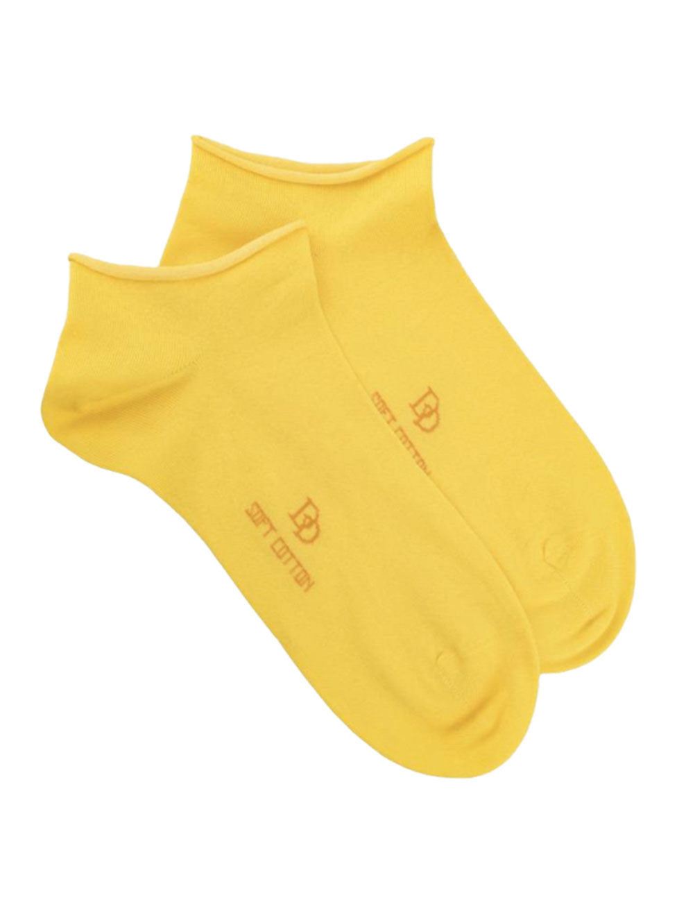 Doré Doré Ankle Socks With Roll-Top In Jersey Knit